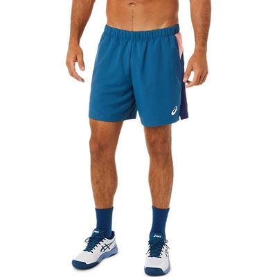 Asics Mens Court Shorts - Light Indigo - main image