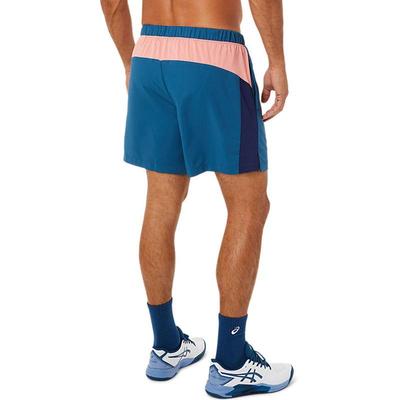 Asics Mens Court Shorts - Light Indigo - main image