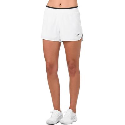 Asics Womens Practice Shorts - Brilliant white - main image