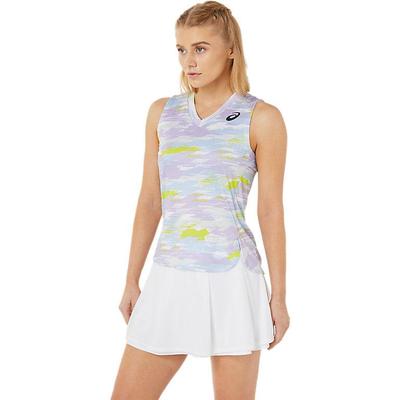 Asics Womens Match Graphic Tank Top - Lilac