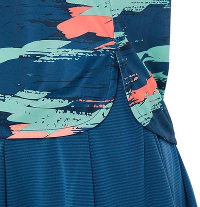 Asics Womens Match Graphic Tank - Light Indigo