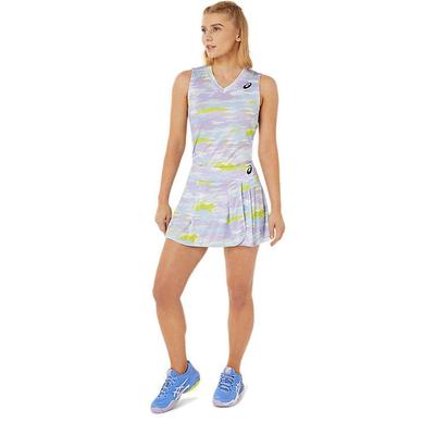 Asics Womens Match Graphic Skirt - Murasaki - main image