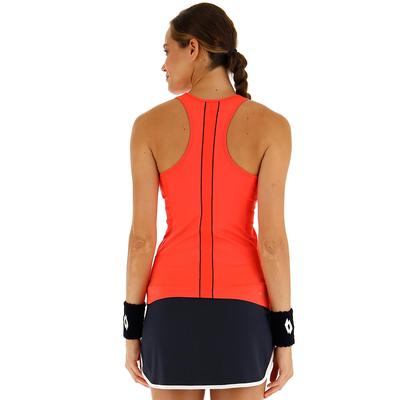 Lotto Womens Ten Team Tank - Red Fluo - main image