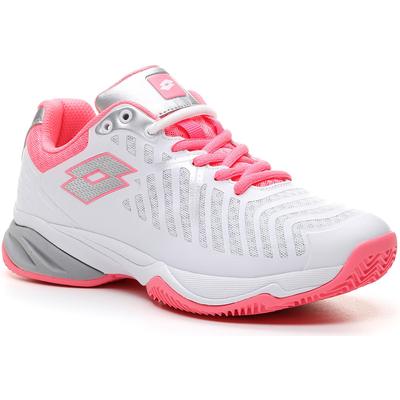 Lotto Womens Space 400 Clay Tennis Shoes - White