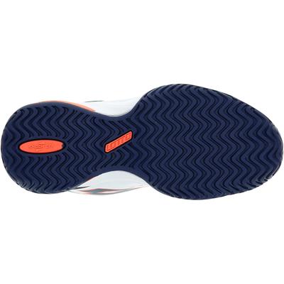Lotto Kids Mirage 100 Tennis Shoes - All White/Navy Blue - main image