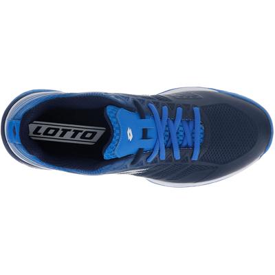Lotto Mens Mirage 300 Tennis Shoes - Navy Blue/All White/Diva Blue - main image