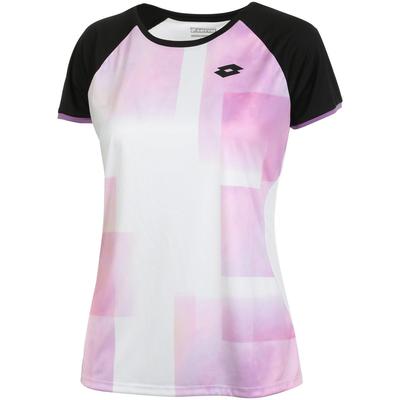 Lotto Girls Top Ten III Tee - White/Pink - main image