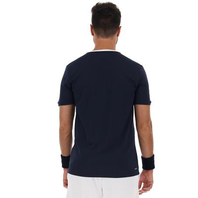 Lotto Mens Squadra Tee - Navy/White - main image