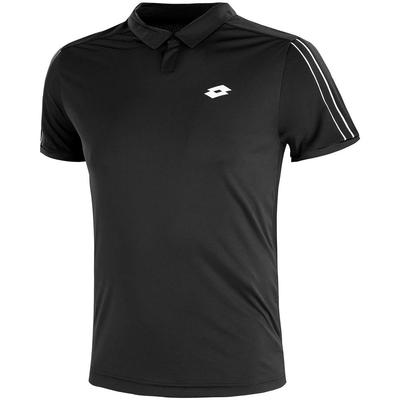 Lotto Mens Squadra Polo - Black - main image