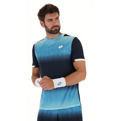 Lotto Mens Top IV Tee 2 - Blue