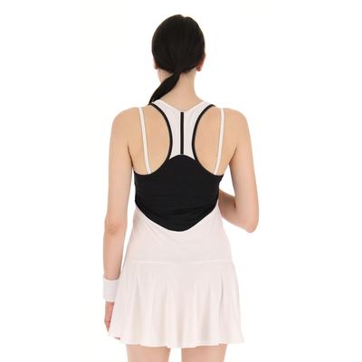 Lotto Womens Top IV Tennis Dress - White/All Black - main image