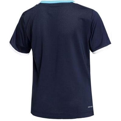Lotto Boys Top IV Tee 2 - Blue Atoll/Navy Blue