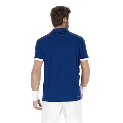 Lotto Mens Squadra III Short Sleeve Polo - Blue - main image