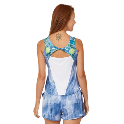 Sofibella Womens Diamond Rush Tank - Denim - main image