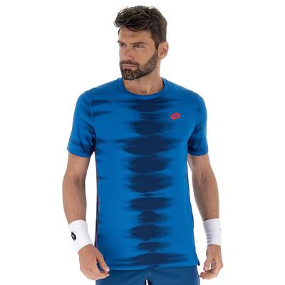 Lotto Mens Tech II D2 Tennis Tee - Blue - main image