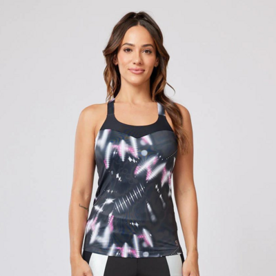 Sofibella Womens Magic Lights Tank - Black - main image