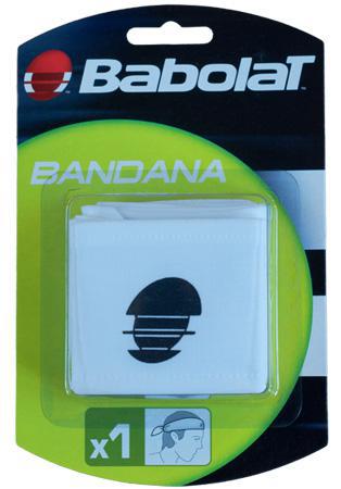 Babolat Unisex Tennis Bandana - White - main image