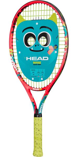 Head Novak 23 Inch Junior Aluminium Tennis Racket - Red - main image
