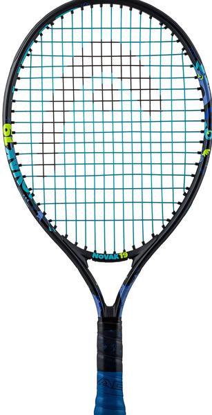 Head Novak 19 Inch Junior Aluminium Tennis Racket - Black (2024) - main image
