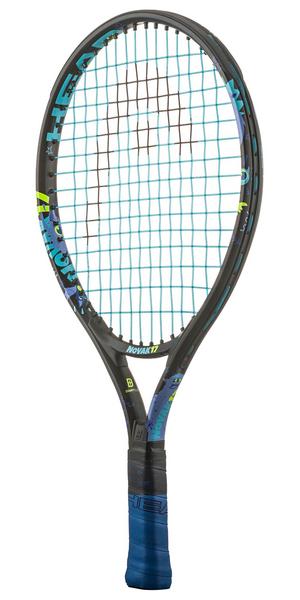 HEAD Novak 17 Inch Junior Aluminium Tennis Racket - Black (2024) - main image