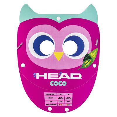 HEAD Coco 17 Inch Junior Aluminium Tennis Racket - Teal (2024) - main image