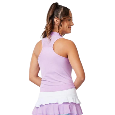 Sofibella Womens Racerback Polo - Lavender - main image