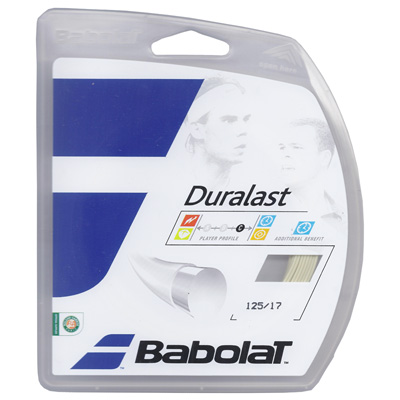 Babolat Duralast 17 (1.25mm) Tennis String - 12M Set (Natural) - main image
