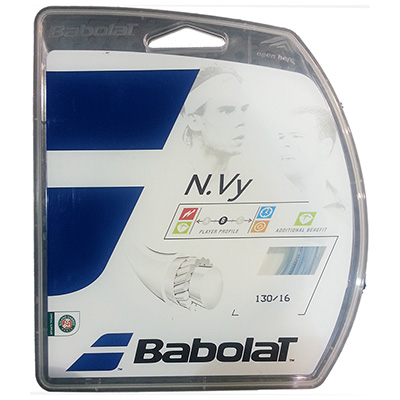 Babolat N.VY 16 (1.30mm) Tennis Strings: 1 Set - Spiral Blue - main image