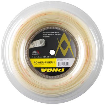 Volkl Power Fibre II 200m Tennis String Reel - Natural