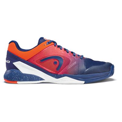 Head Mens Revolt Pro 2.5 Tennis Shoes - Blue/Flame Orange - main image