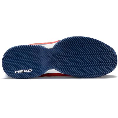 Head Mens Revolt Pro 2.5 Clay Court Tennis Shoes - Blue/Flame Orange - main image