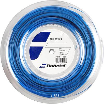 Babolat RPM Power 200m Tennis String Reel (Gauge 17) - Blue - main image