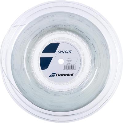 Babolat Syn Gut 17 (1.25mm) 200m Tennis String Reel - White - main image