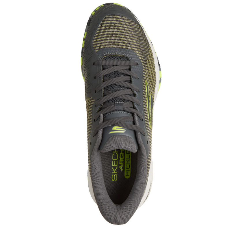 Skechers Mens Viper Court Pro 2.0 - Grey/Yellow - main image