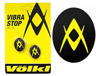 Volkl Vibra Stop (2 Pack) - Black/Yellow