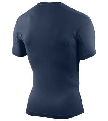 Nike Pro Core Short Sleeve Tight Crew - Obsidian/Cool Grey - main image