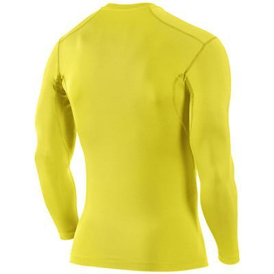 Nike Pro Core Long Sleeve Tight Crew - Electrolime/Anthracite - main image