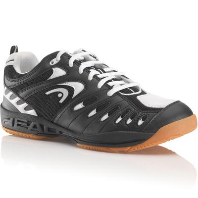 Head Mens Grid Badminton/Squash Indoor Shoes - Black/White - main image