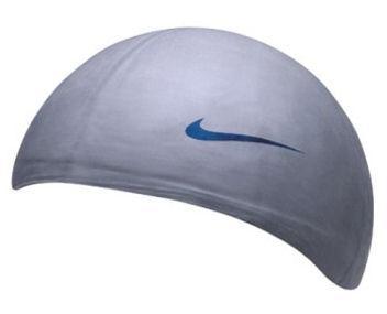 Nike Dome Team Silicone Swim Cap - Silver