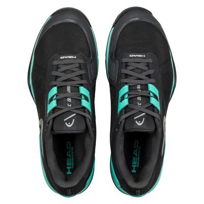 Head Mens Sprint Pro 3.5 Tennis Shoes - Black/Teal - main image