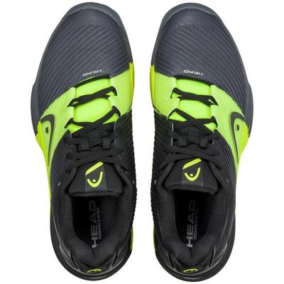 Head Mens Revolt Pro 4 Tennis Shoes - Black/Yellow