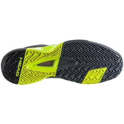 Head Mens Revolt Pro 4 Tennis Shoes - Black/Yellow
