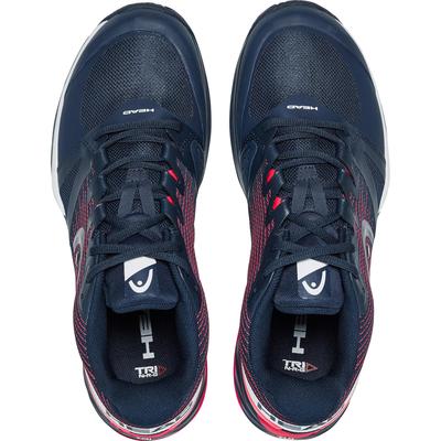 Head Mens Sprint Pro 2.5 Tennis Shoes - Dark Blue/Neon Red - main image