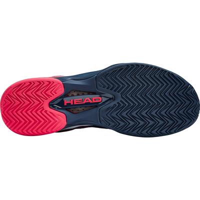 Head Mens Sprint Pro 2.5 Tennis Shoes - Dark Blue/Neon Red