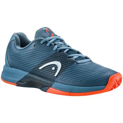 Head Mens Revolt Pro 4 Tennis Shoes - Blue/Orange