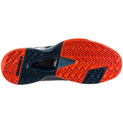 Head Mens Revolt Pro 4 Tennis Shoes - Blue/Orange