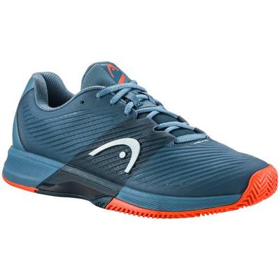 Head Mens Revolt Pro 4 Clay Tennis Shoes - Blue/Orange