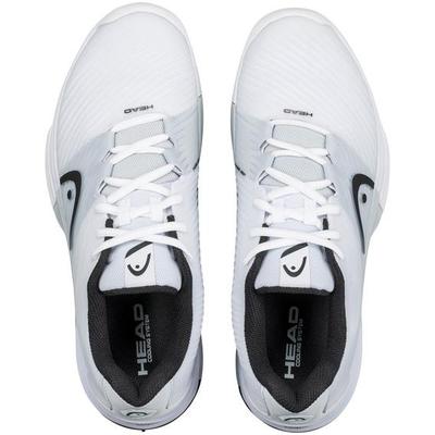 Head Mens Revolt Pro 4 Tennis Shoes - White/Black