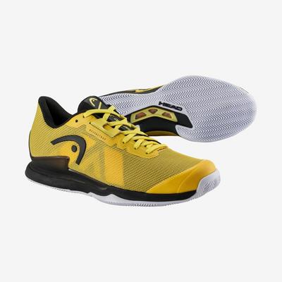 Head Mens Sprint Pro 3.5 Clay Tennis Shoes - Yellow/Black - main image