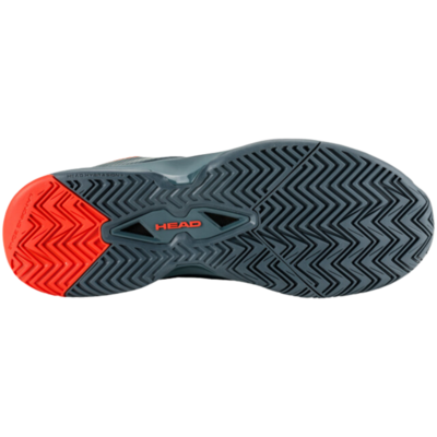 HEAD Mens Revolt Evo 2.0 Tennis Shoes - Dark Grey/Orange - main image